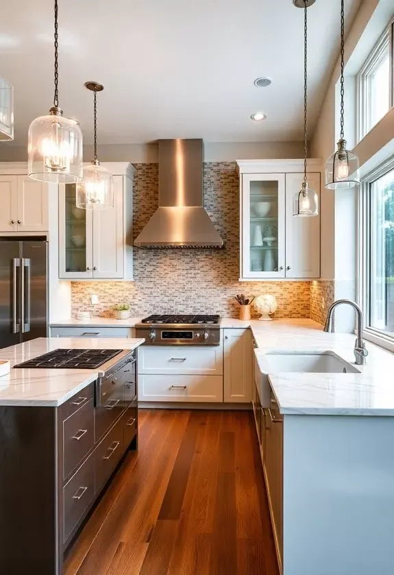 make your kitchen stand out with jaw-dropping kitchen... 25 Jaw-Dropping Kitchen Designs for Every Style - The Tanee
