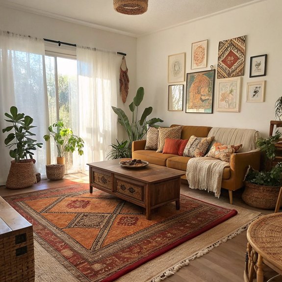 cozy textiles for comfort