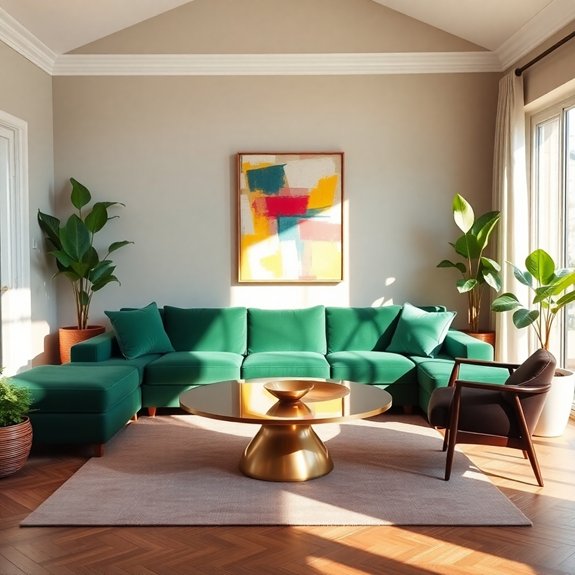 add statement furniture pieces