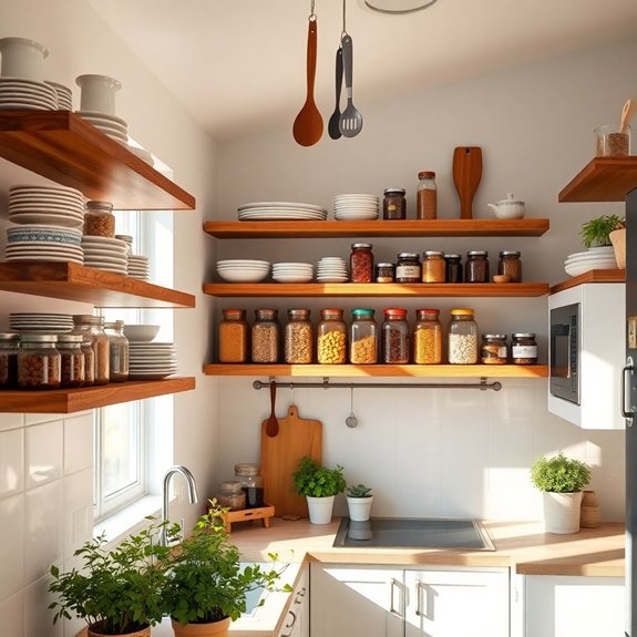 adopt open shelf design