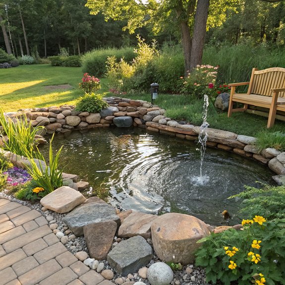 affordable outdoor water decor