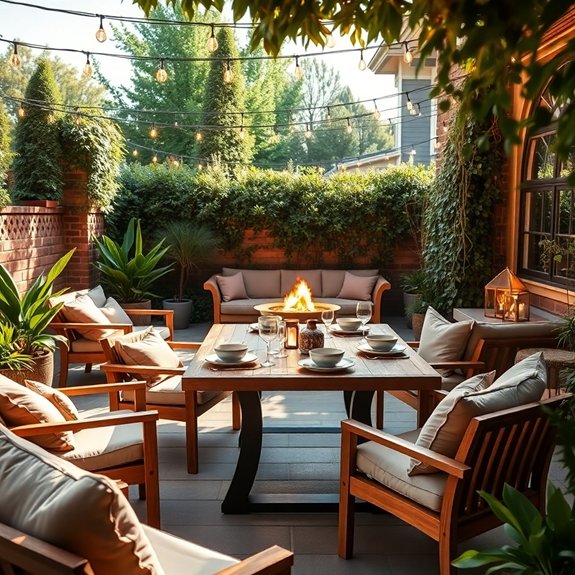 alfresco culinary experience