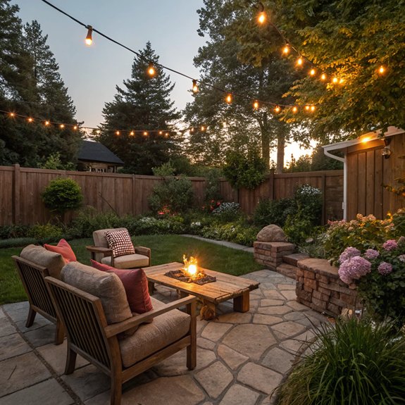 alfresco dining spaces available
