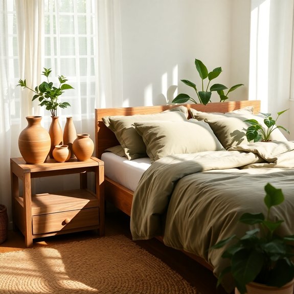 artisan crafted ceramic pieces