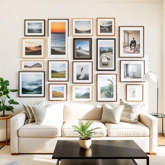 artistic home decor display