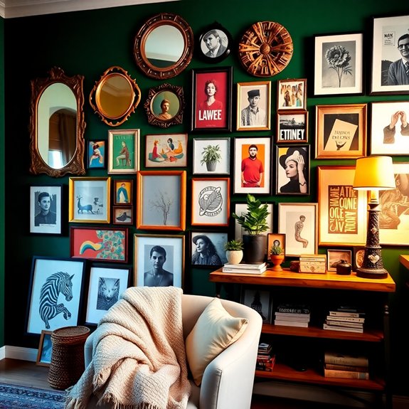 artistic home decor display