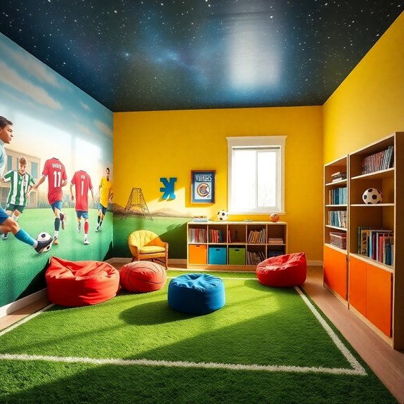 athletic decor and design