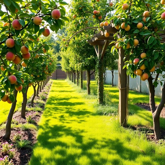 bountiful orchard fruit trees
