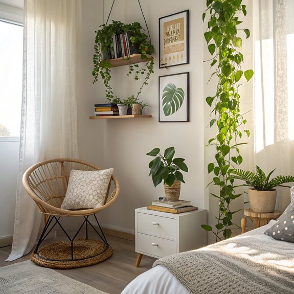 breathe easy with plants