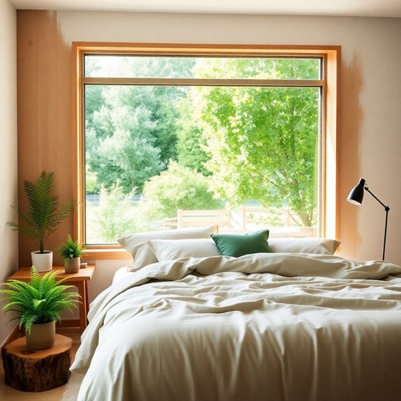 calm and comfortable linens