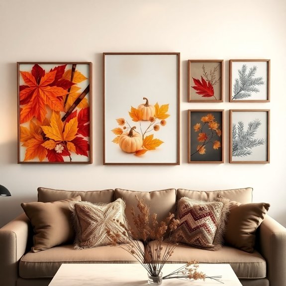 changing seasonal decorations