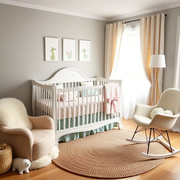 charming baby bed set
