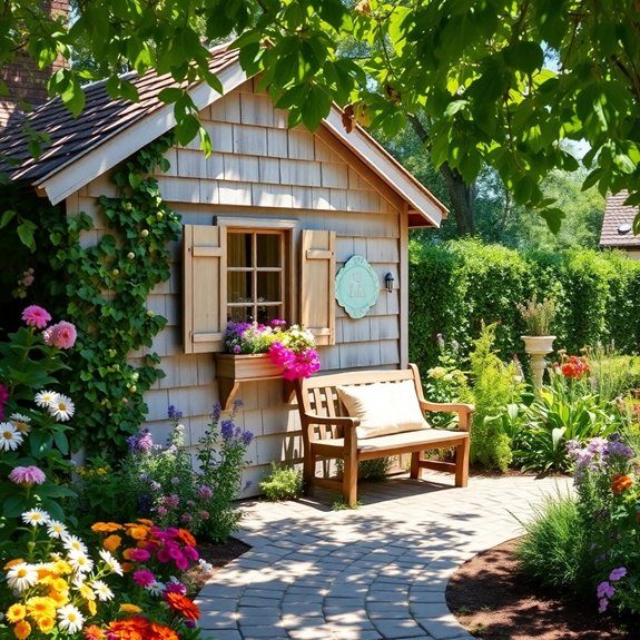 charming rustic retreat space