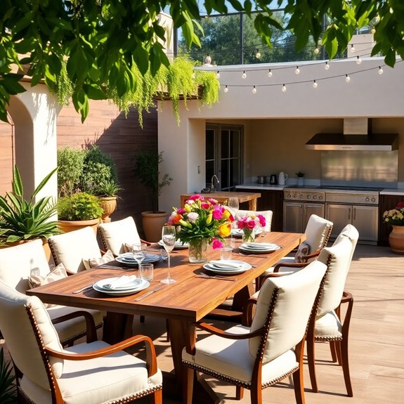 chic dining spaces design