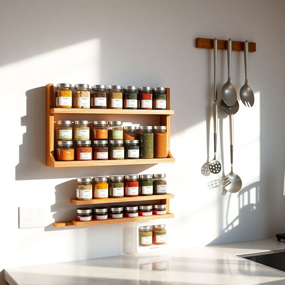 chic kitchen organization solution