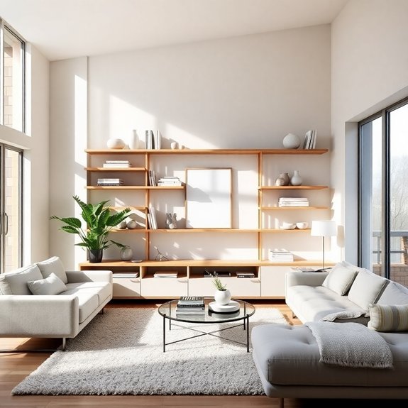 choose open shelving solutions