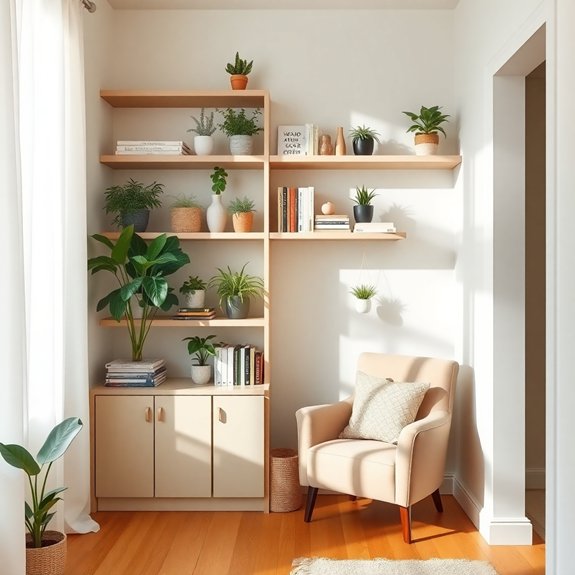 choose open shelving solutions