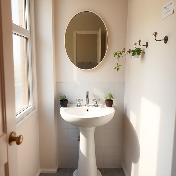 choose pedestal sink option