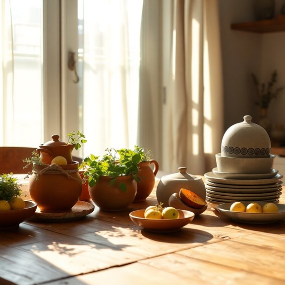 classic antique tableware collection