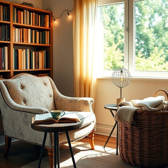 classic chair in nook