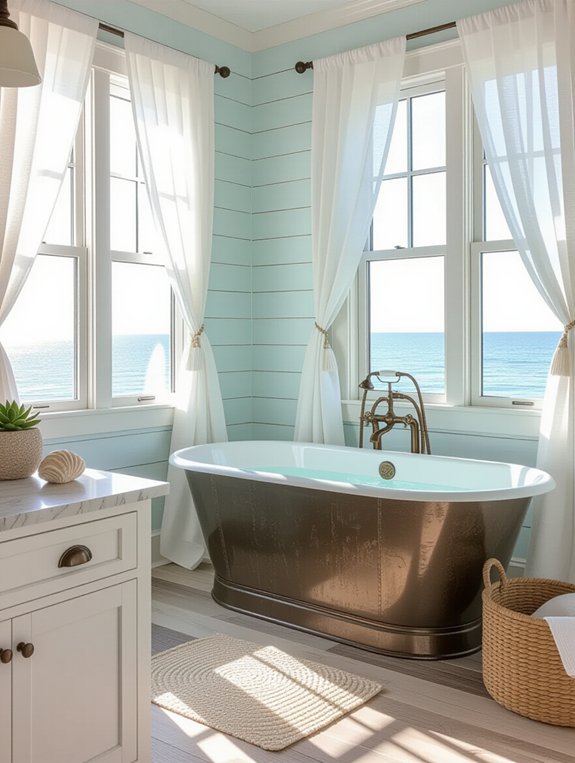 coastal bathroom retreat design