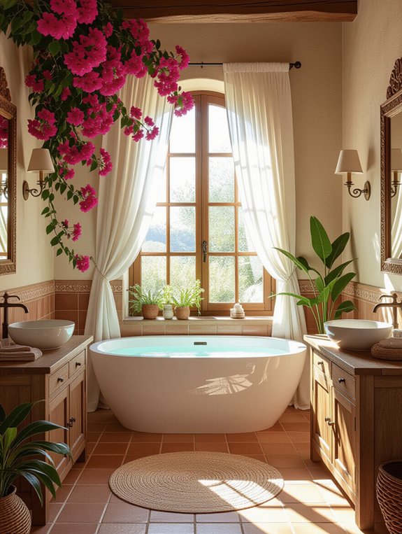 coastal charm bathroom retreat