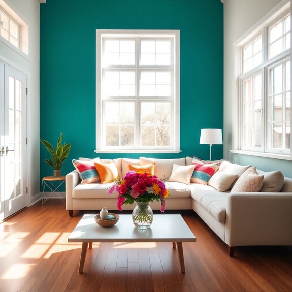 colorful wall transformations