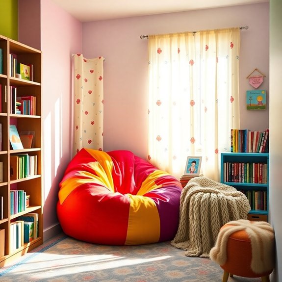 comfortable book haven