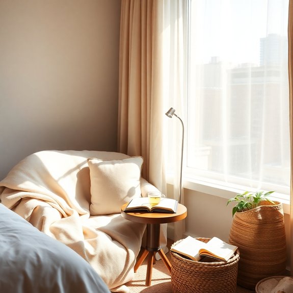 comfortable book nooks