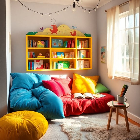 comfortable book nooks