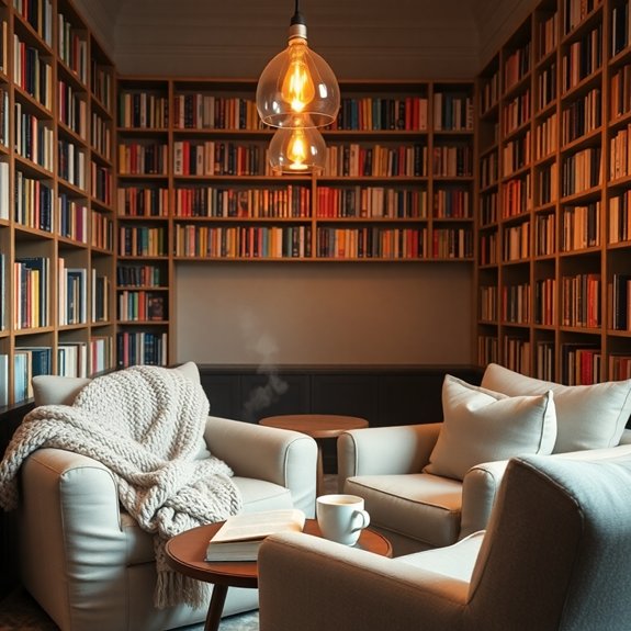 comfortable literary retreats
