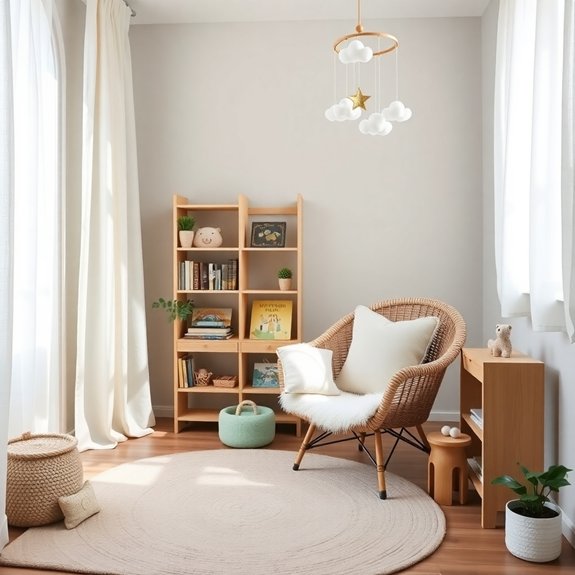comfortable reading spaces