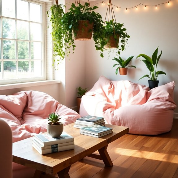 comfortable relaxation spaces needed