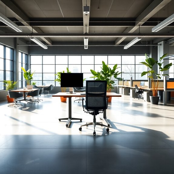 comfortable workstation furniture selection