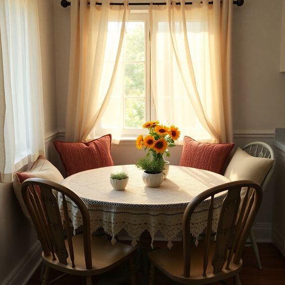 cozy dining space design