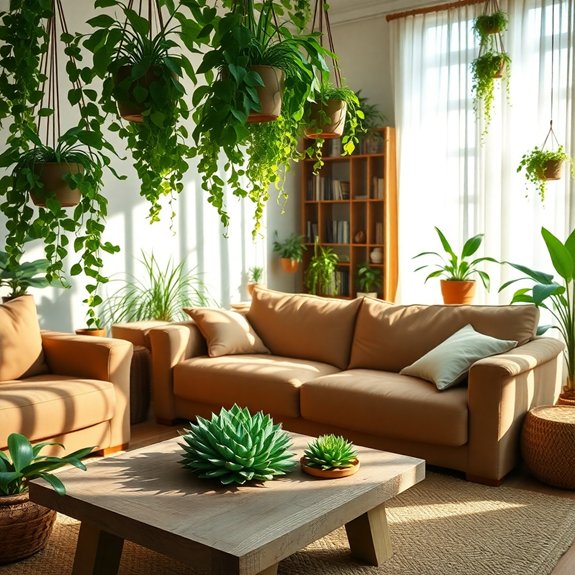 cozy indoor greenery solutions