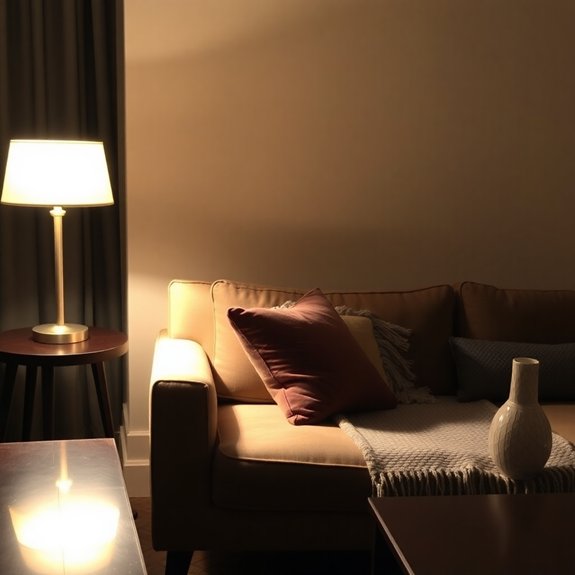 cozy lighting for connection