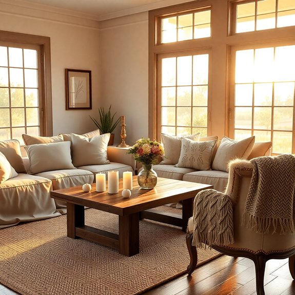 cozy outdoor gathering spaces