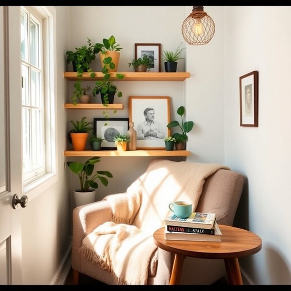 cozy reading corner design