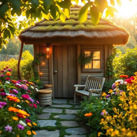cozy rustic getaway spot