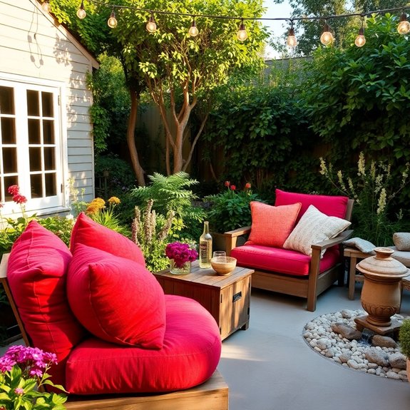 cozy seating for relaxation