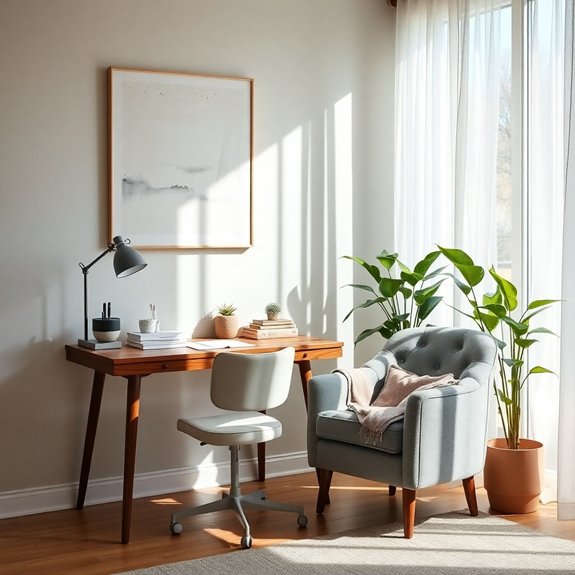 create a calm space