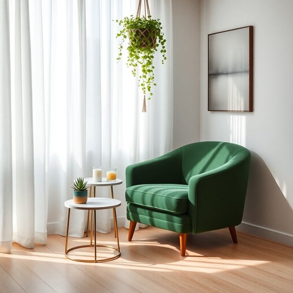 create a calming space
