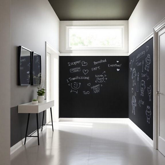 create a chalkboard surface