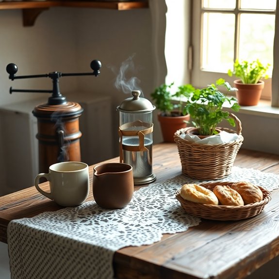 create a cozy caf