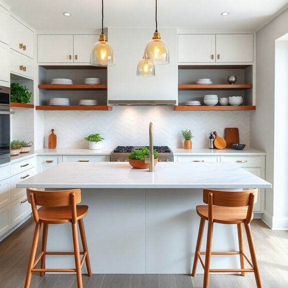 create a kitchen island