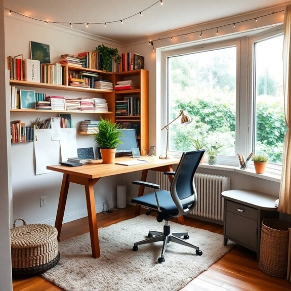 create cozy work environment