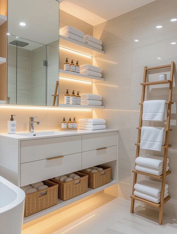 creative bathroom storage solutions