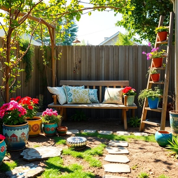 creative garden art projects