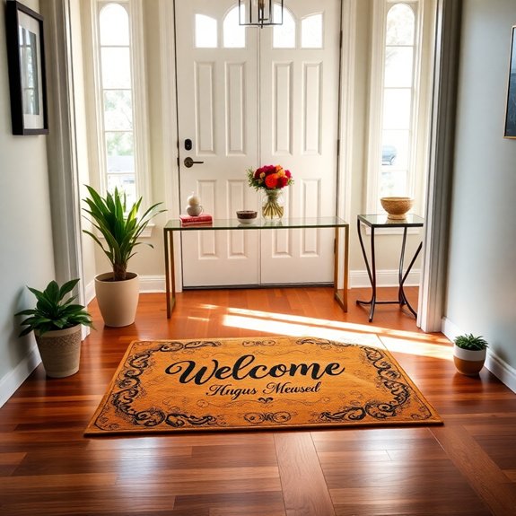 customizable entryway floor decor
